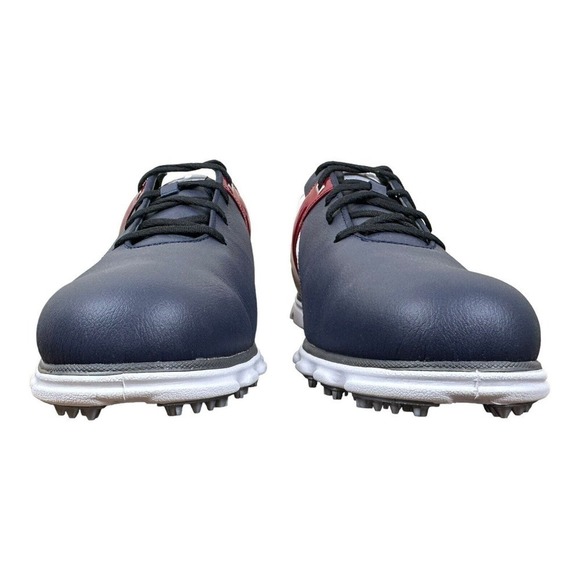 Footjoy FJ Pro SL Men’s Size 11.5 XW Navy/Red Spikeless Golf Shoes RARE. - Picture 4 of 13